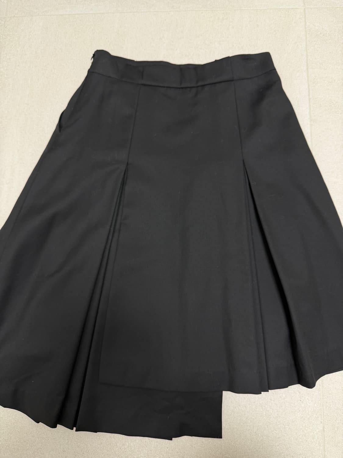 마리떼 비대칭 언발 스커트 상품이미지3