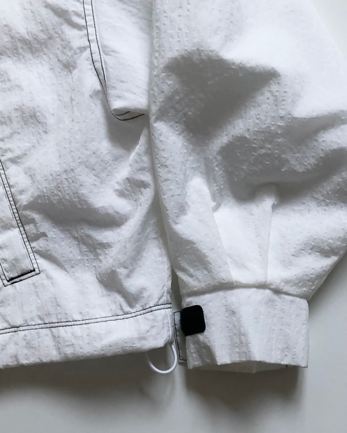 Nike 나이키 화이트 컬러 리펠 더블 스우시 바람막이 자켓 상품이미지7