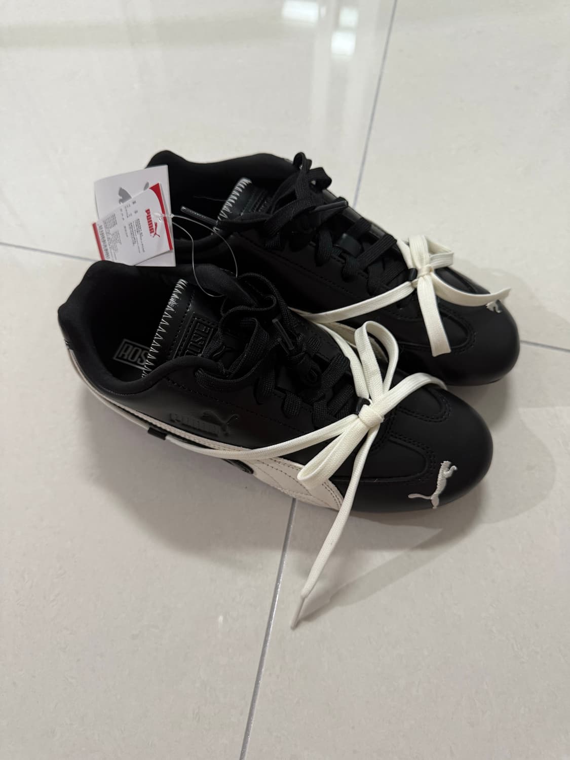 (새상품) 푸마 스피드캣 PRM X 로제 블랙웜하이트 240 PUMA 상품이미지3