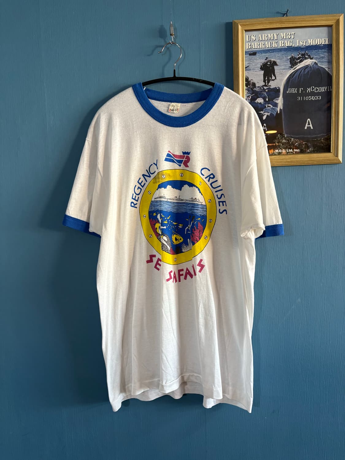 80‘s screen star Ringer Tee.  상품이미지1