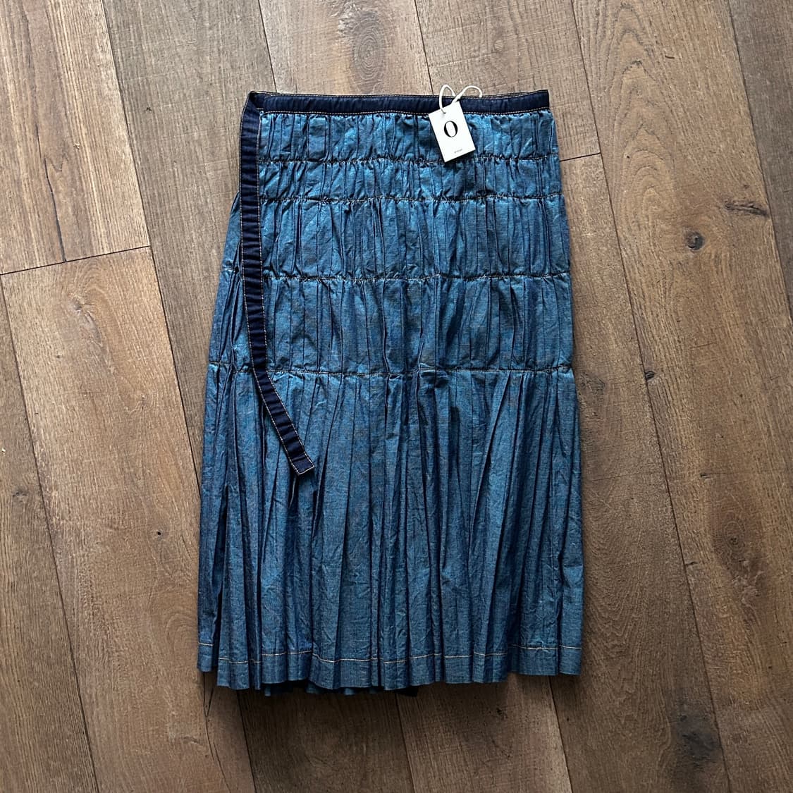 Pleats Wrap Ribbon Skirt 상품이미지2