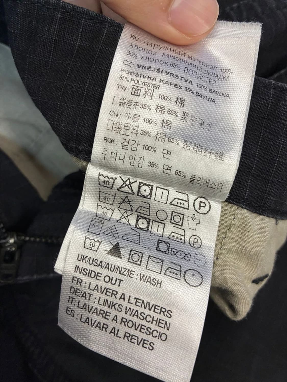 칼하트 윕 립스탑 피그먼트 카고 팬츠 PN4835 상품이미지10