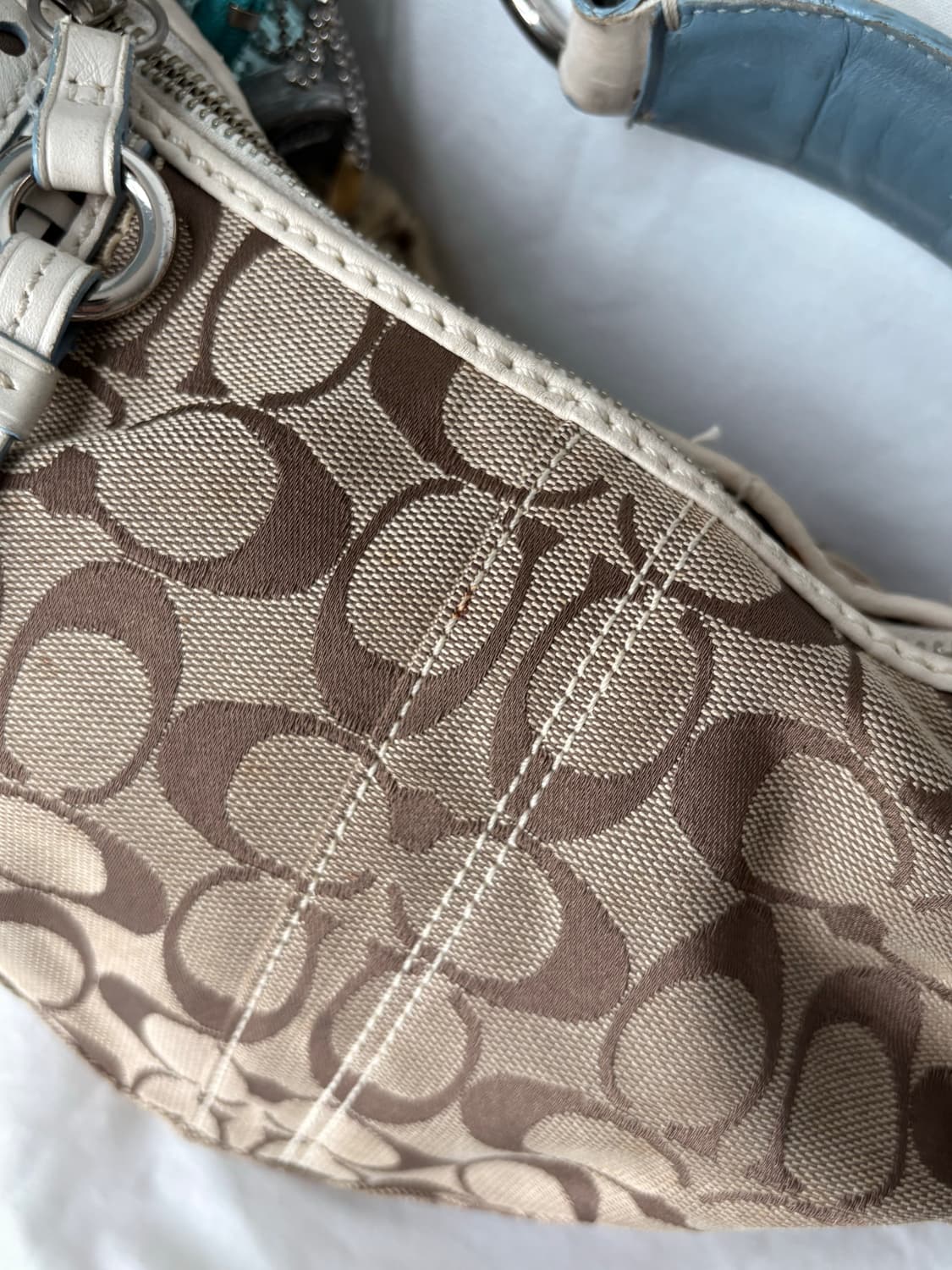Coach ivory pattern shoulder bag 상품이미지9