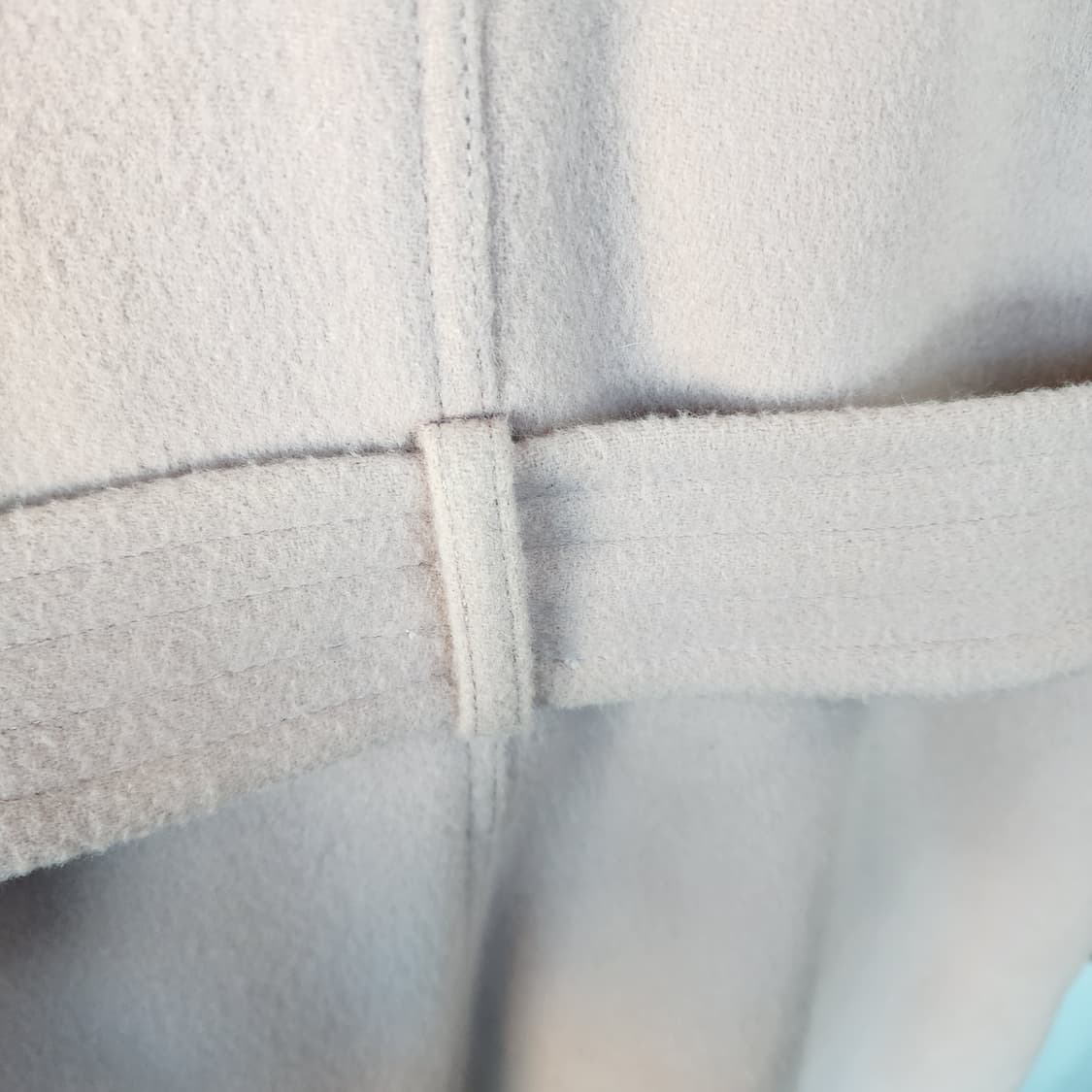 JULL LOG 핑크 롱 코트 벨트 상품이미지4