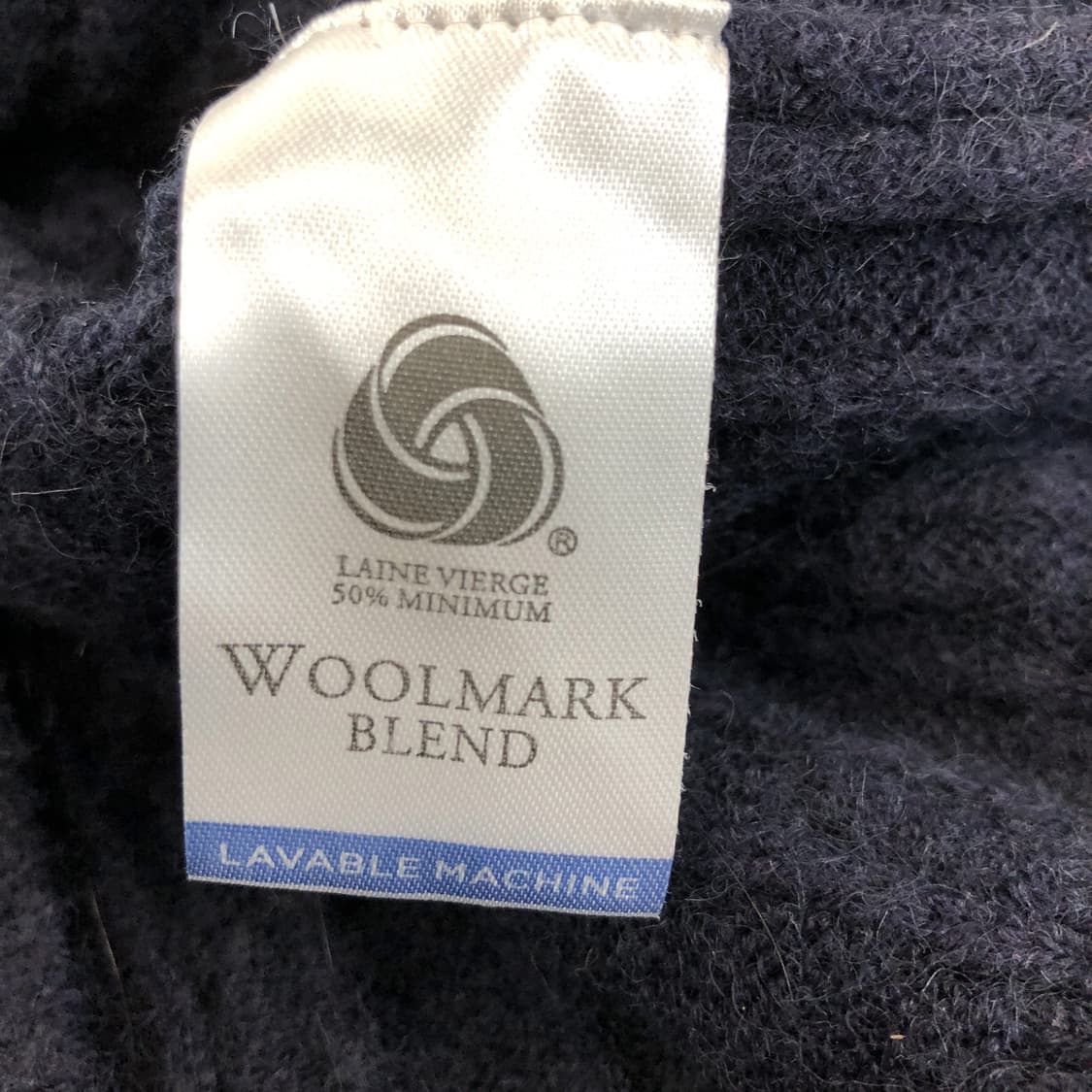 라코스테 케이블 패치로고 울 크롭가디건 M 상품이미지6