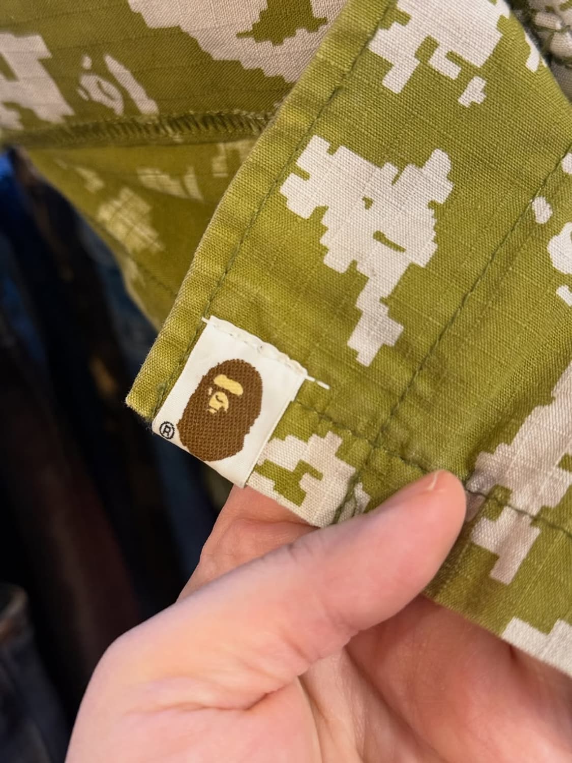 OLD BAPE 올드베이프 디지털카모 자켓 상품이미지3