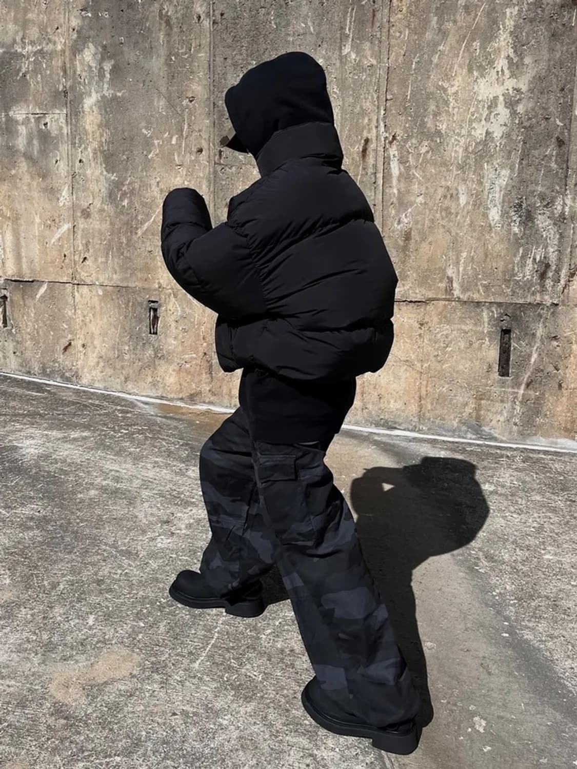 아블 카모 와이드 조거팬츠 상품이미지3