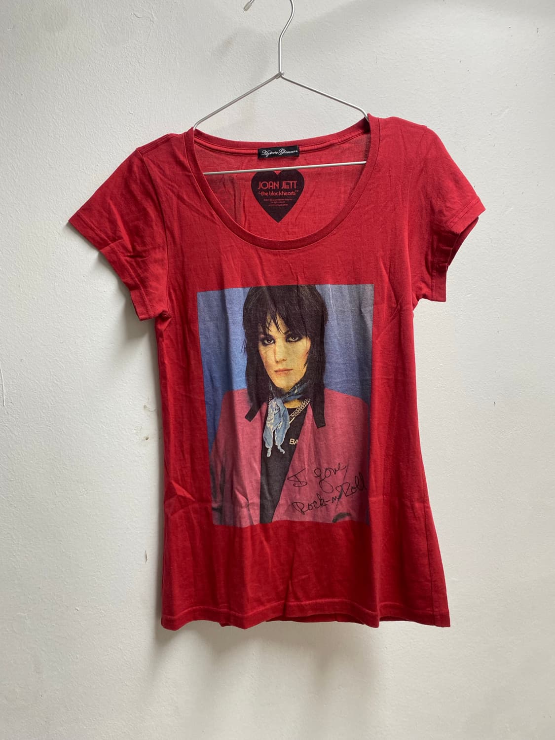 히스테릭 글래머 x Joan Jett 락 티셔츠 상품이미지1