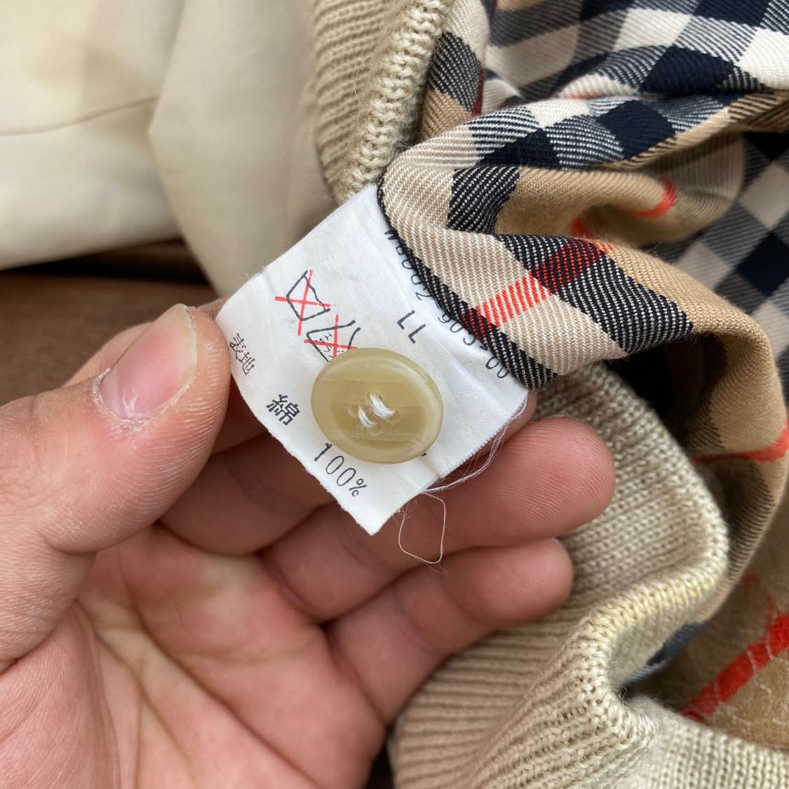 Burberrys 버버리 노바체크 해링턴 블루종 자켓 상품이미지7