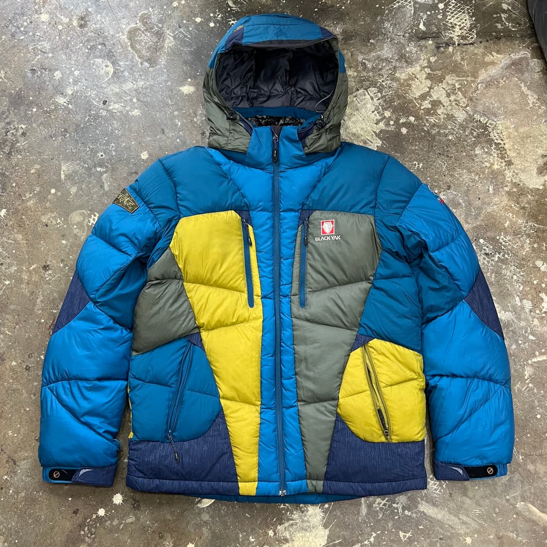 100) 블랙야크 구스다운 패딩점퍼 거위털 패딩 상품이미지1