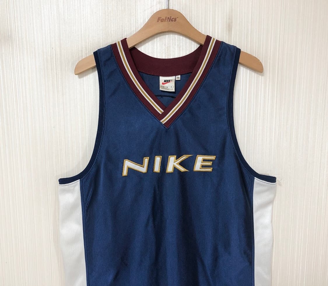 나이키 올드스쿨 90's 나이키바스켓볼 빈티지 슬리브리스져지 M(100) 상품이미지2