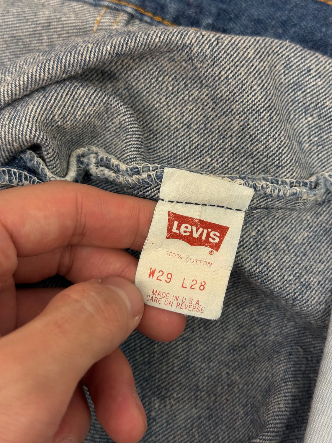 90s USA Levi’s 701 Straight Denim Pants 상품이미지8