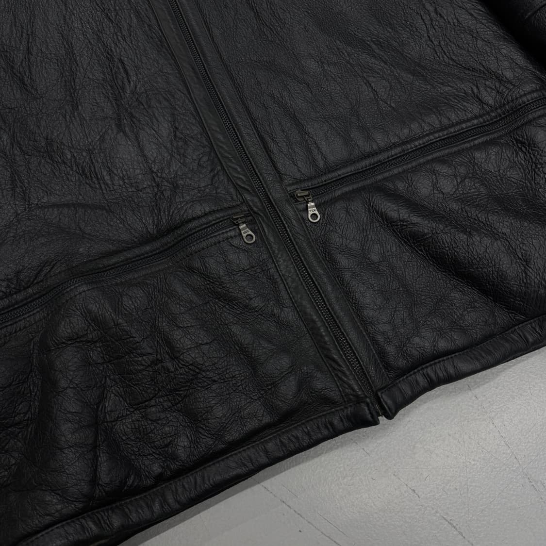 펠레펠레 90s 리얼레더 가죽 무스탕 자켓 상품이미지4