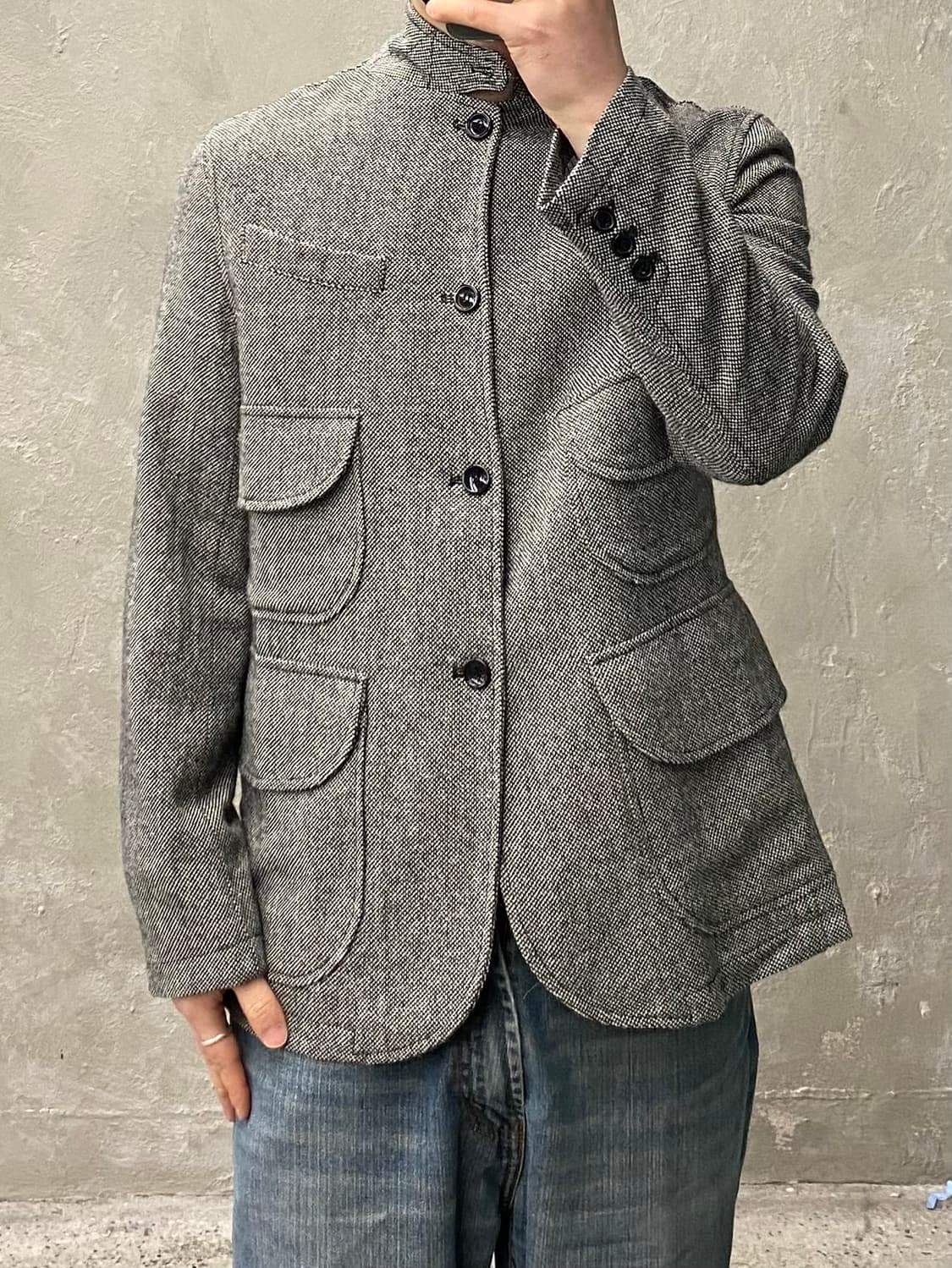 [M] BALLUTE 발루트 5포켓 클래식 울 자켓 상품이미지8