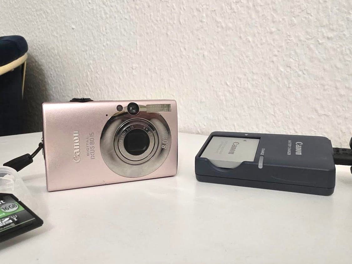 희귀!! CANON IXUS 80 핑크 캐논 익서스 80 빈티지 디카 상품이미지6