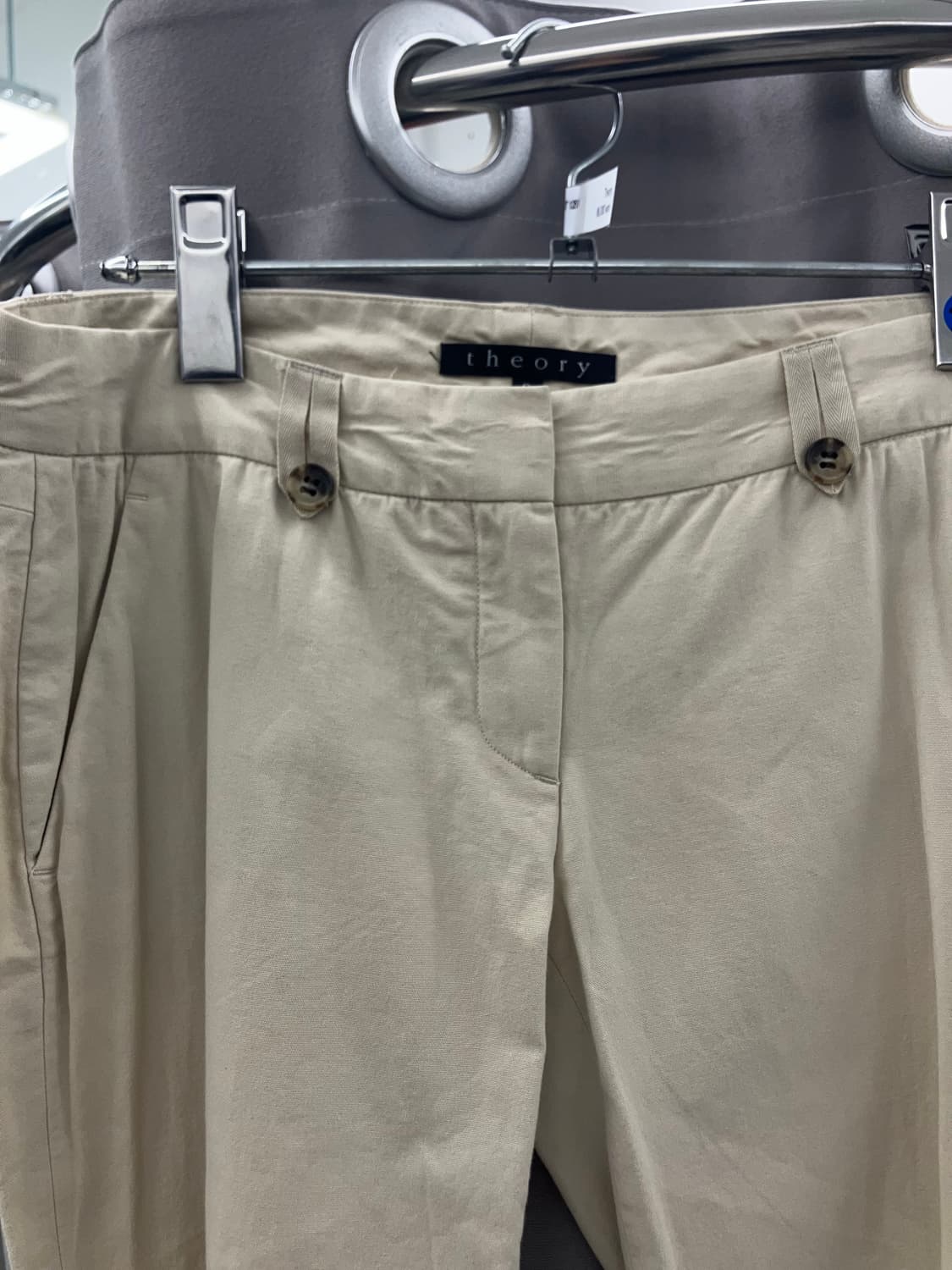 띠어리 코튼 카프리팬츠 상품이미지2