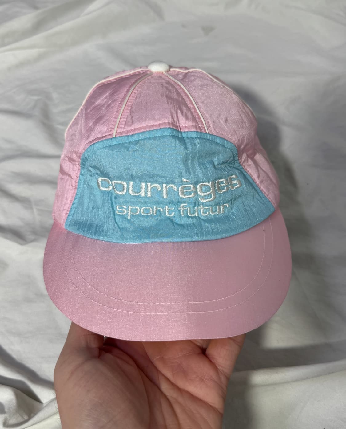 꾸레쥬 나일론 캡 courreges sport futur y2k 상품이미지1