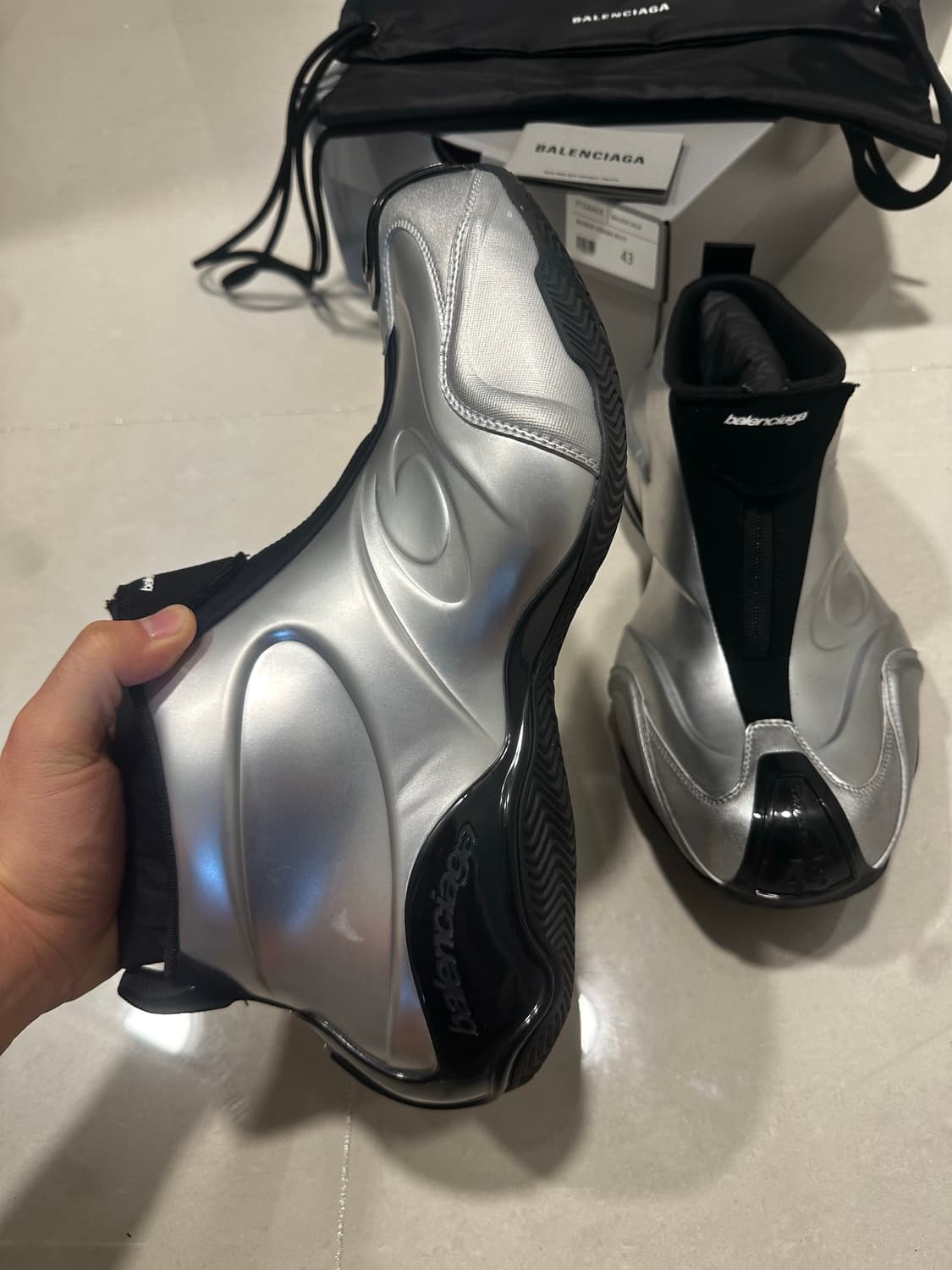 43) 발렌시아가 바스켓볼 스니커즈 상품이미지2