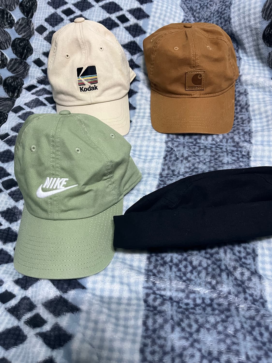 나이키 모자, 칼하트 오데사 모자, uc몰드캡, 코닥 모자 일괄판매 상품이미지1