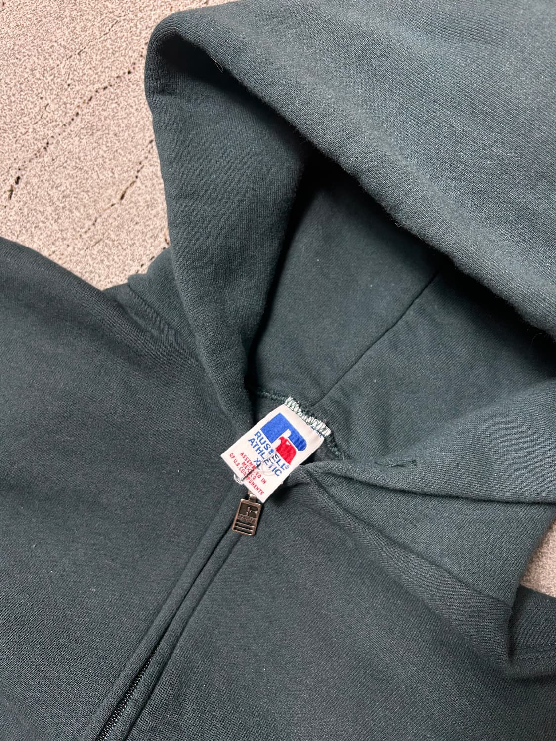 90년대 추정 러셀 애슬레틱 후드집업 판매 상품이미지1