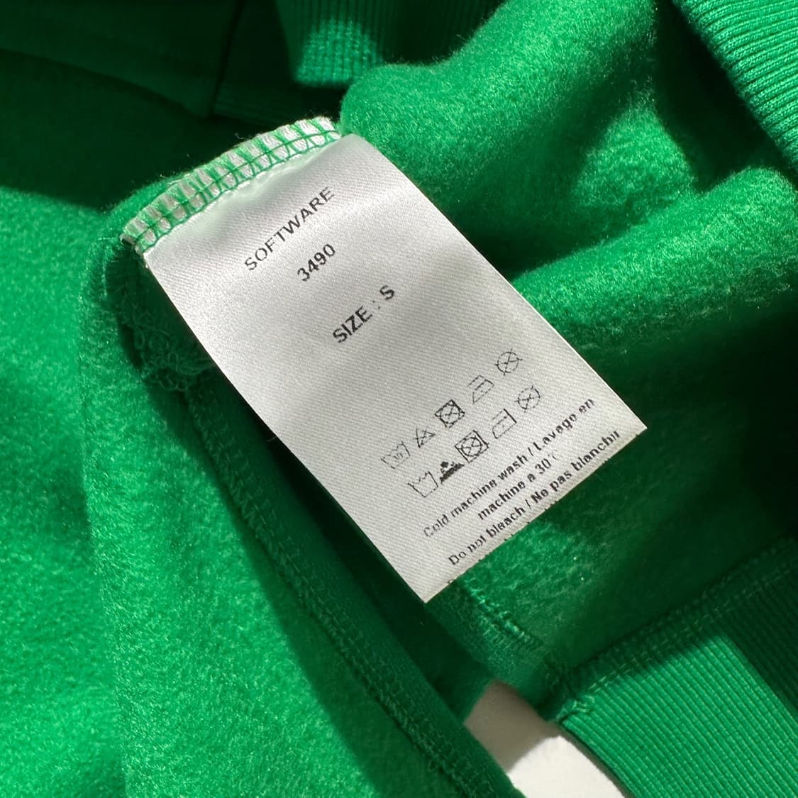 가니 스마일 로고 후드 상품이미지6