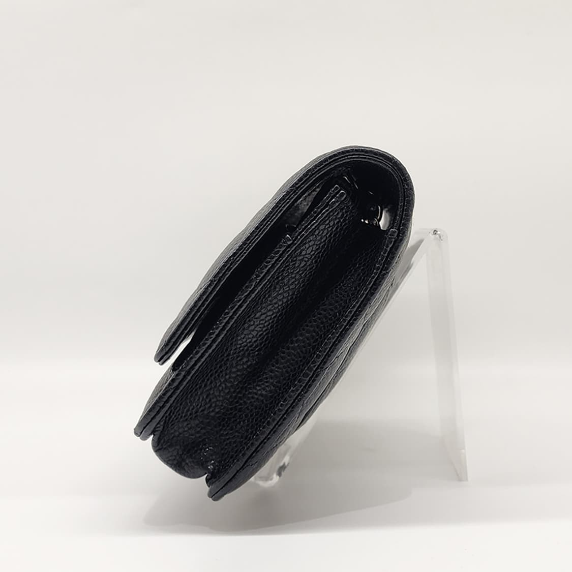 샤넬 WOC 캐비어 클래식 은장 블랙 #25 상품이미지2