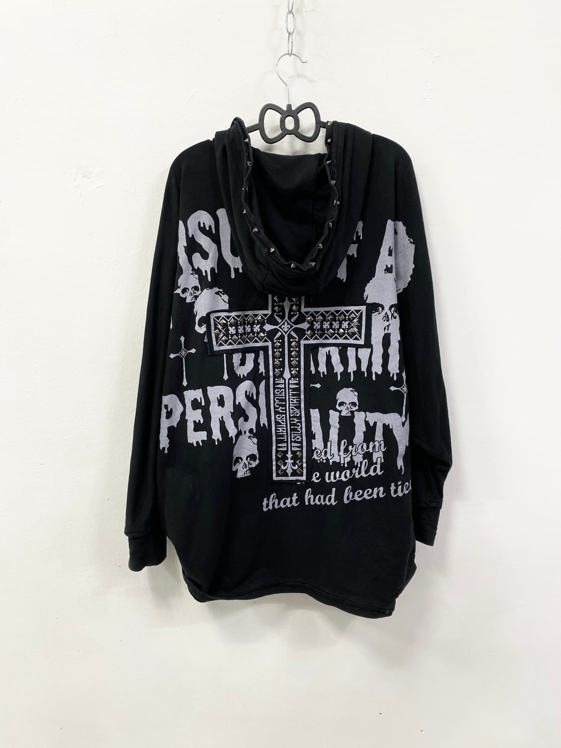 [GHOST OF HARLEM] 고스트 오브 할렘 스터드 후드 가디건 상품이미지8