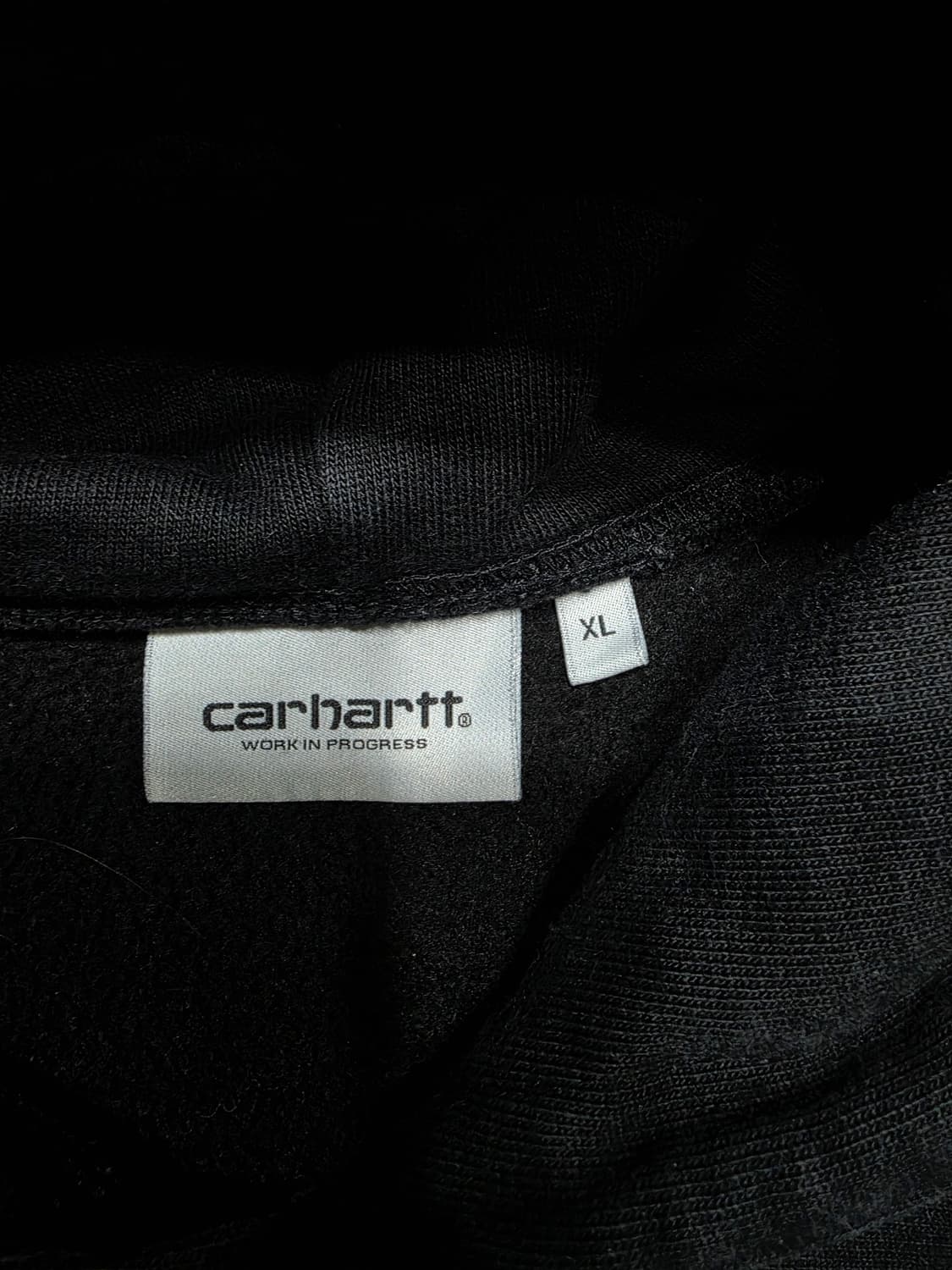 칼하트 Wip 후디드 아메리칸 스크립트 스웻셔츠 후드티 XL 상품이미지6