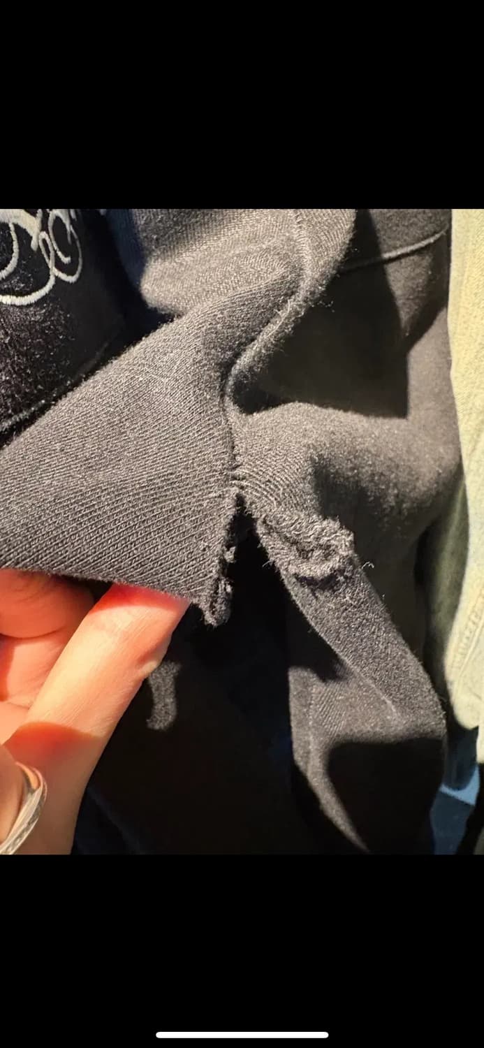 빈티지 레터링 자수 양기모 스웻팬츠 H1950 상품이미지10