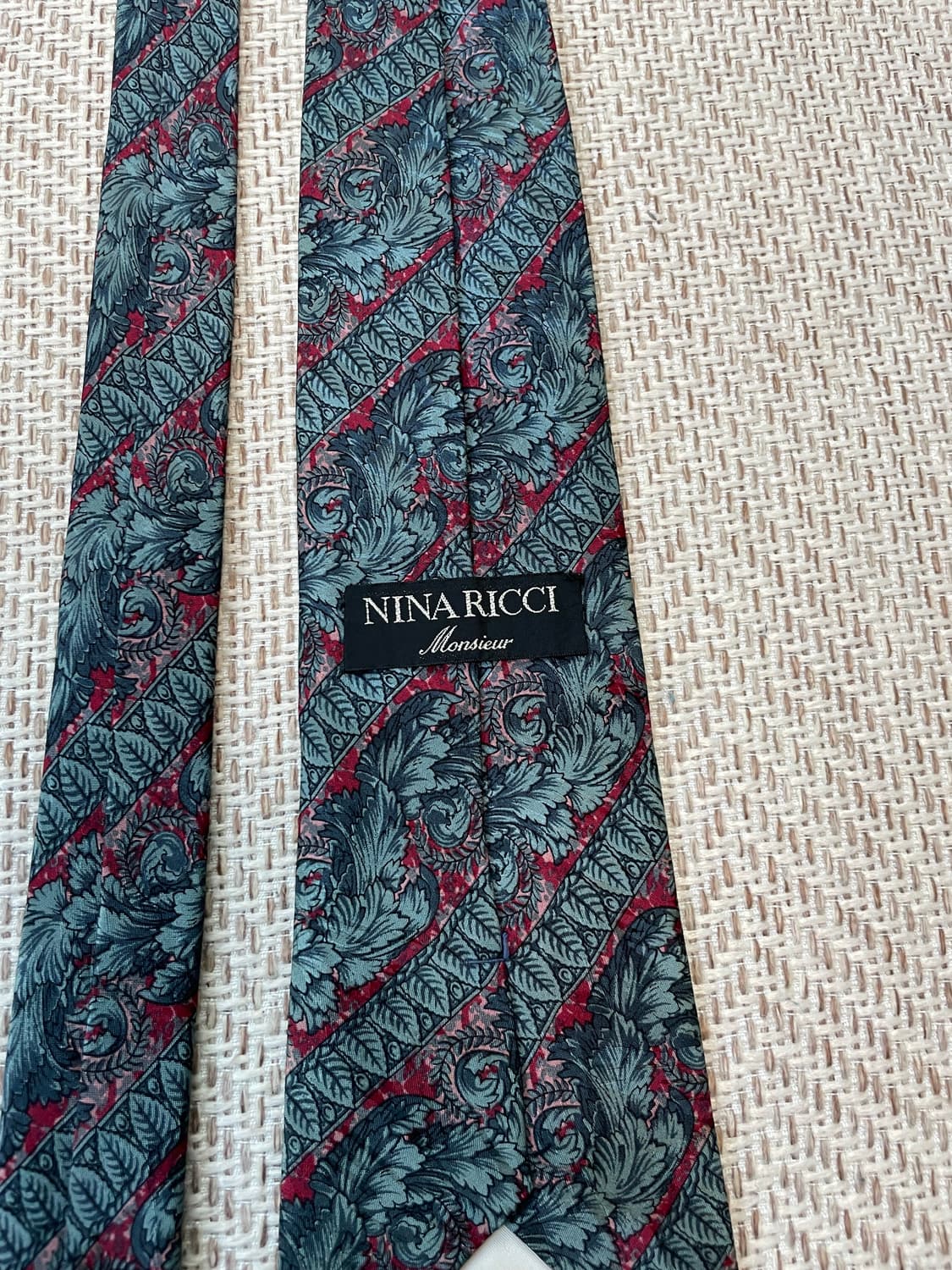 니나리치 페이즐리 넥타이 J03710 상품이미지4