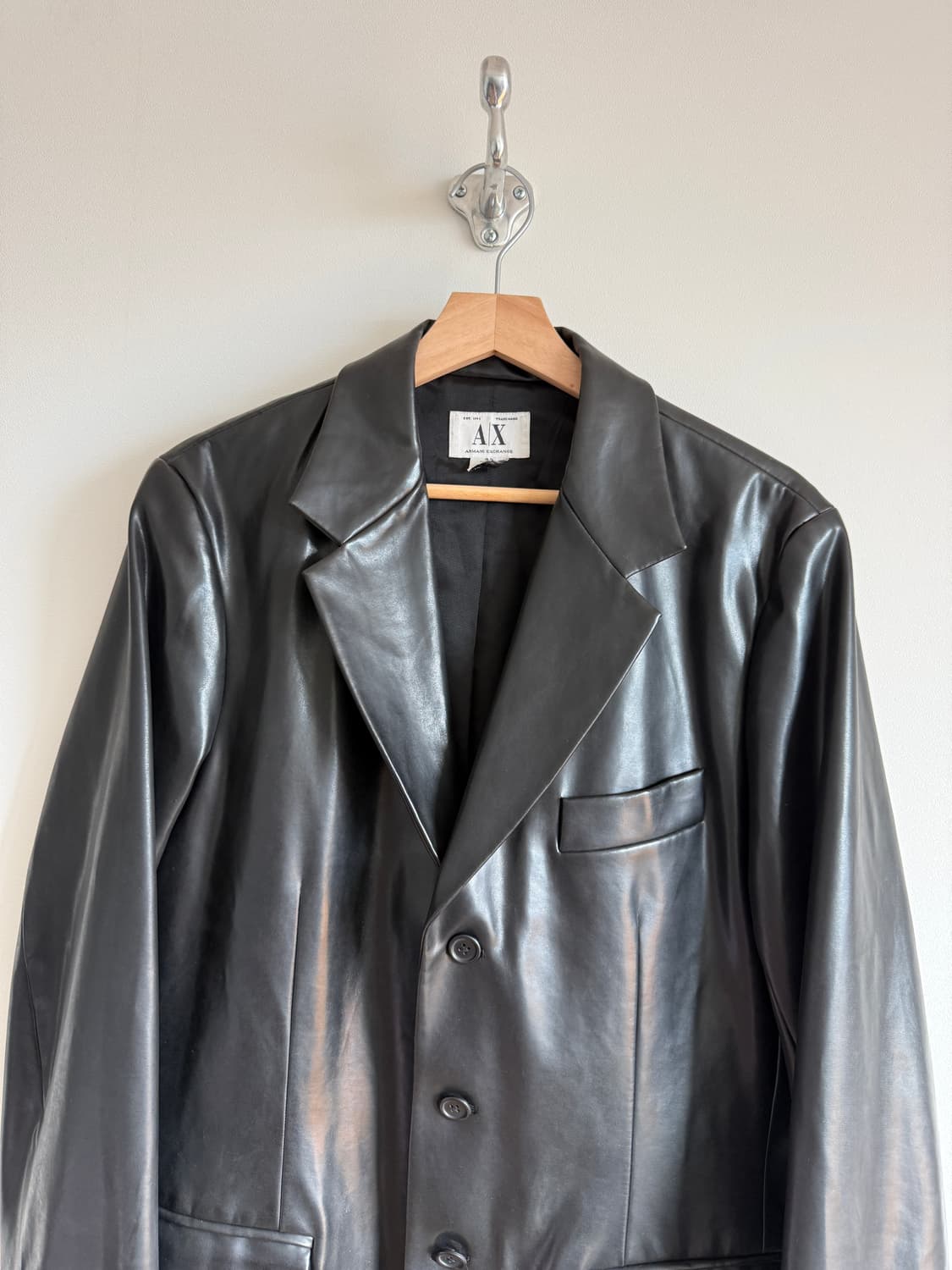 아르마니 익스체인지(A|X) 레더 자켓 상품이미지2