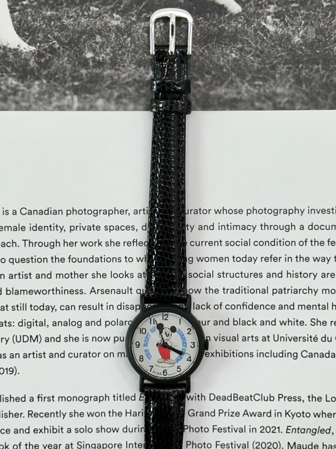 세이코 알바 디즈니 미키 쿼츠 시계 상품이미지6