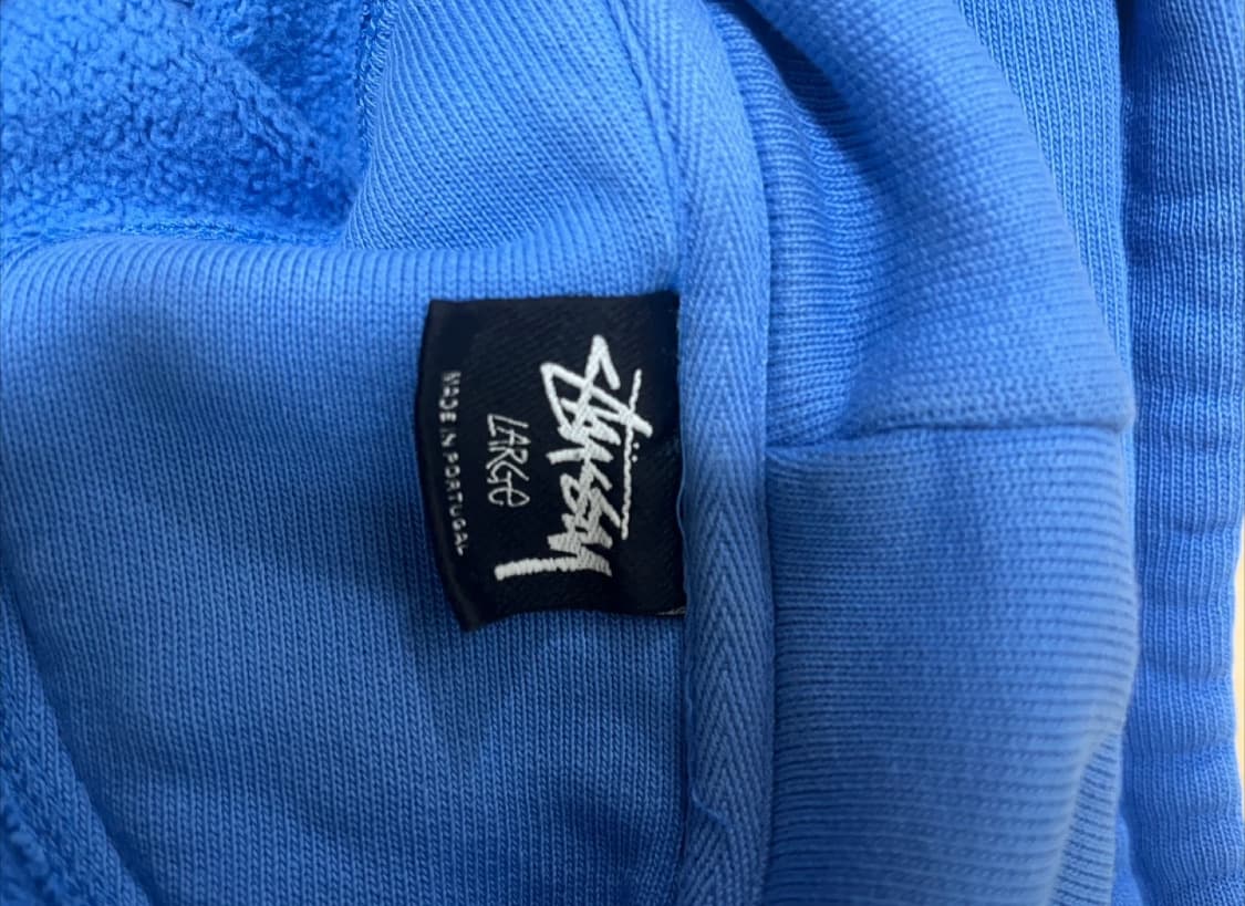 스투시 이스트피그먼트 후드 L 상품이미지3