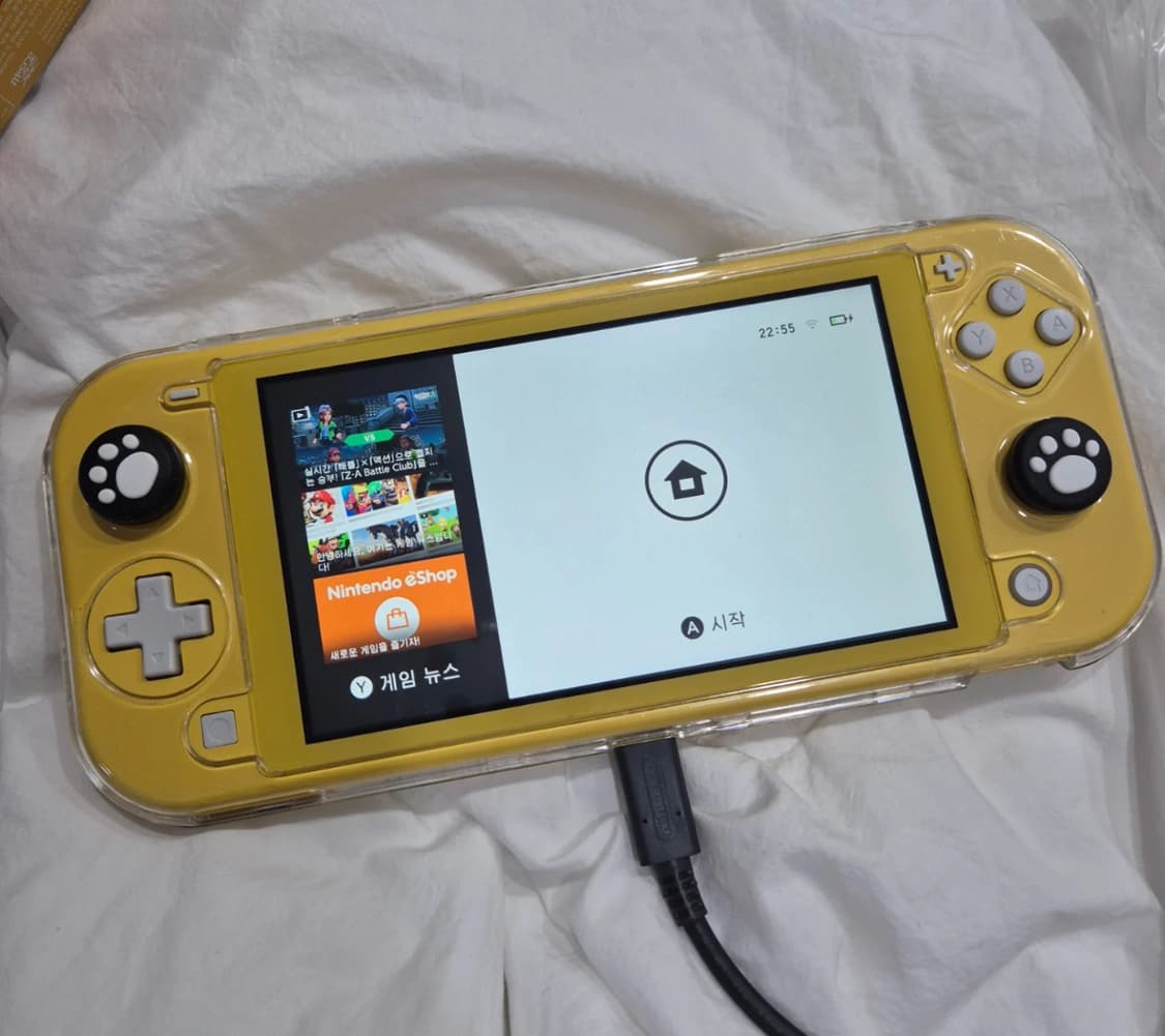 닌텐도 스위치 라이트 옐로우 풀박스 상품이미지1