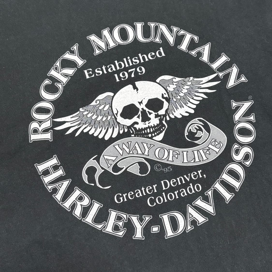 빈티지 할리데이비슨 “Got Asphalt?” 티셔츠 상품이미지7