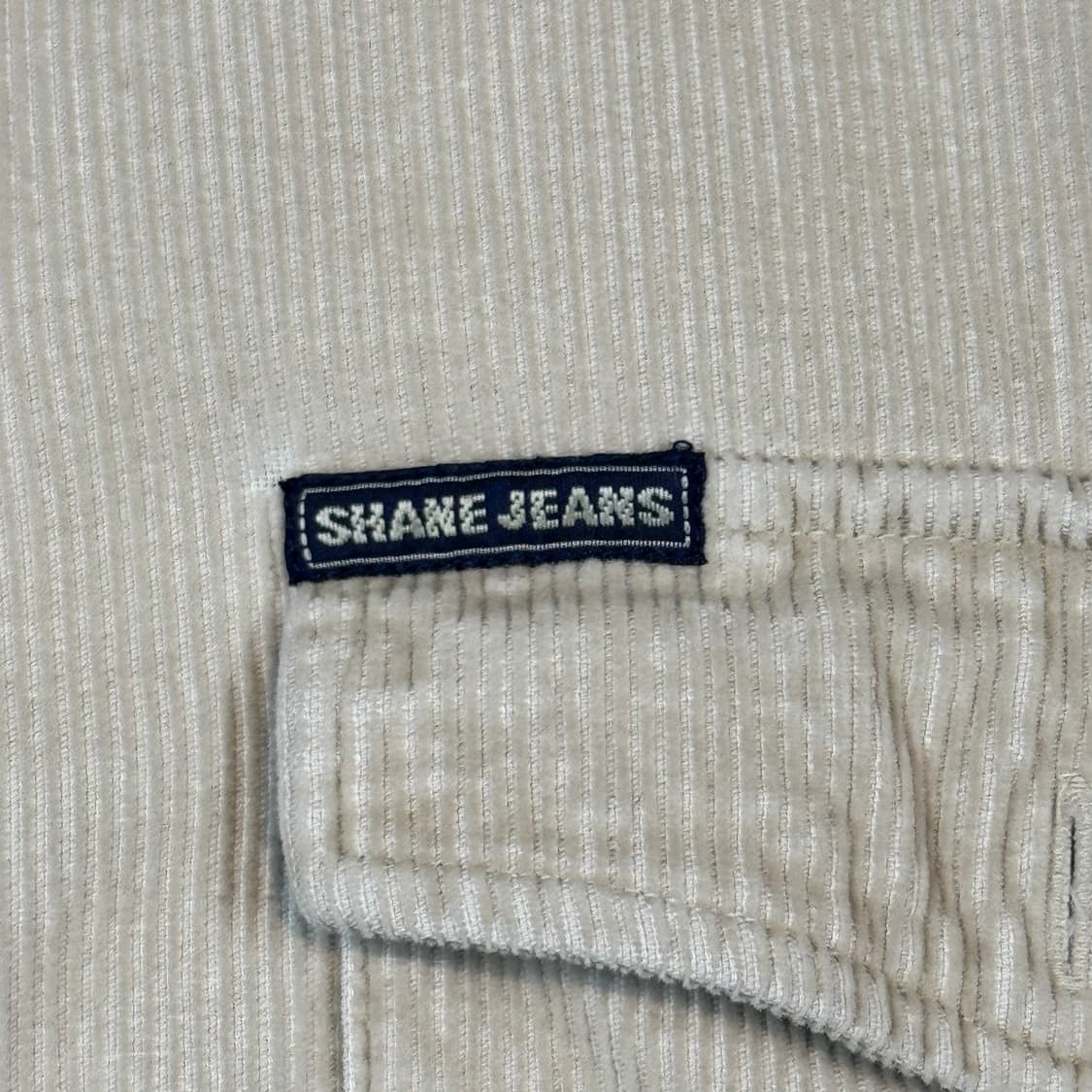 L) SHANE JEANS 코듀로이 셔츠 베이지 상품이미지5