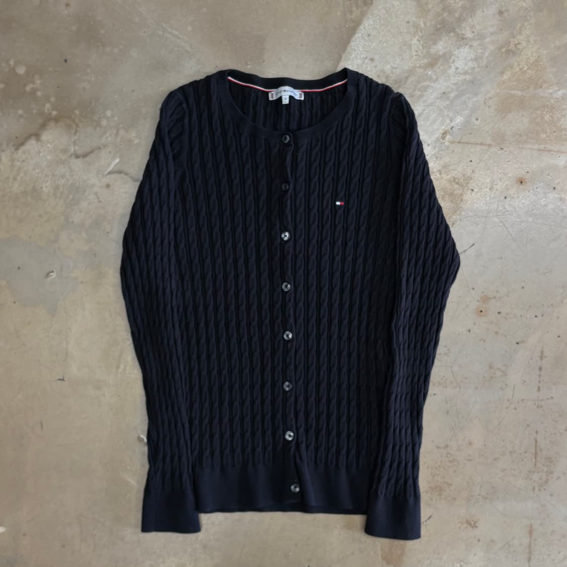 M 타미힐피거 여성용 케이블 니트 가디건  상품이미지2