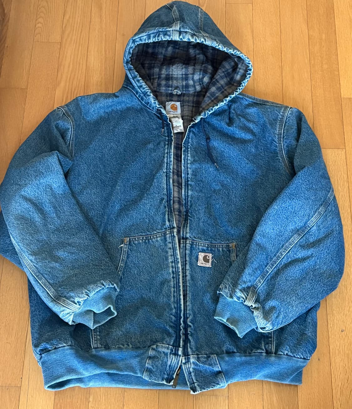 칼하트 j139 데님 자켓 상품이미지1
