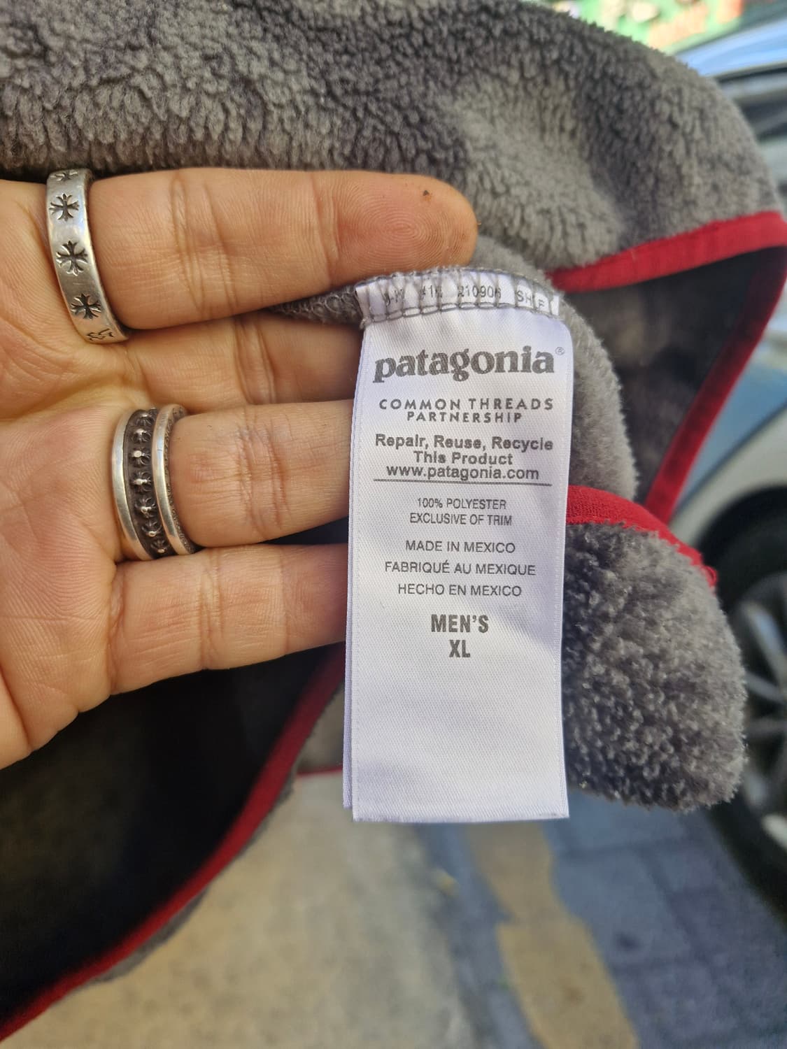 Z-232 파타고니아 신칠라 아즈텍 네이티브 스톤 상품이미지6