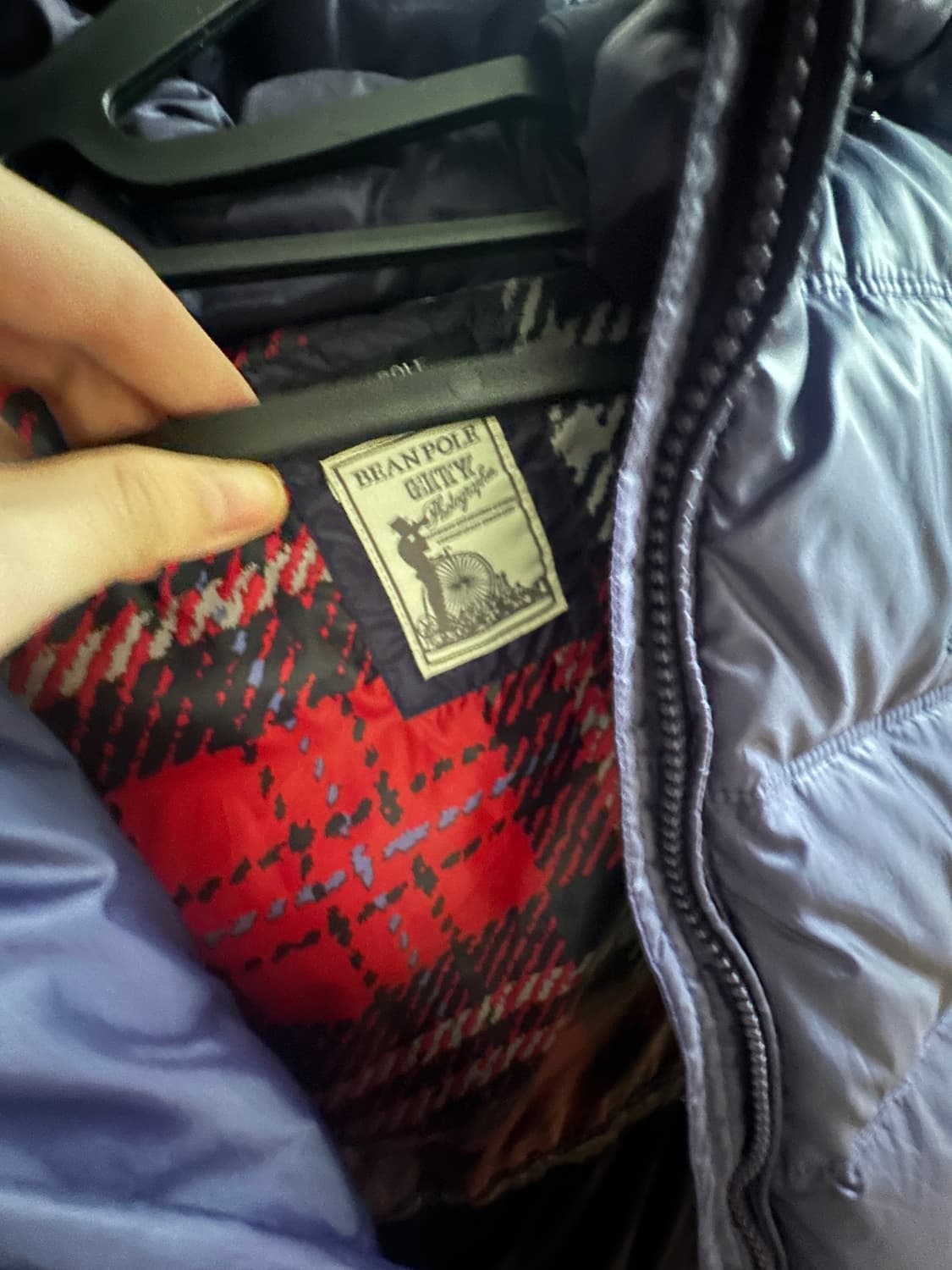 빈폴 여아 패딩 딥퍼플 상품이미지3