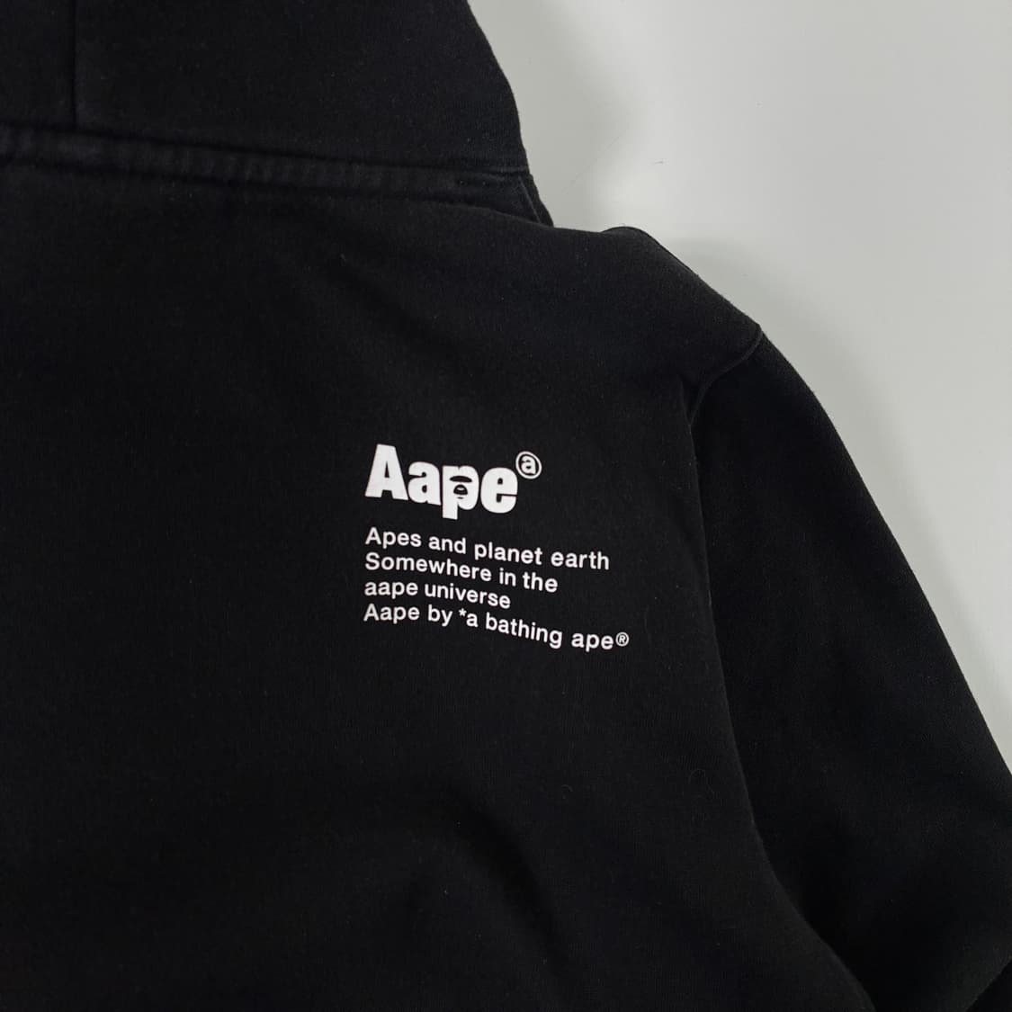 Aape 베이프 에이프라인 카모후드 리플렉트 후드티 상품이미지6