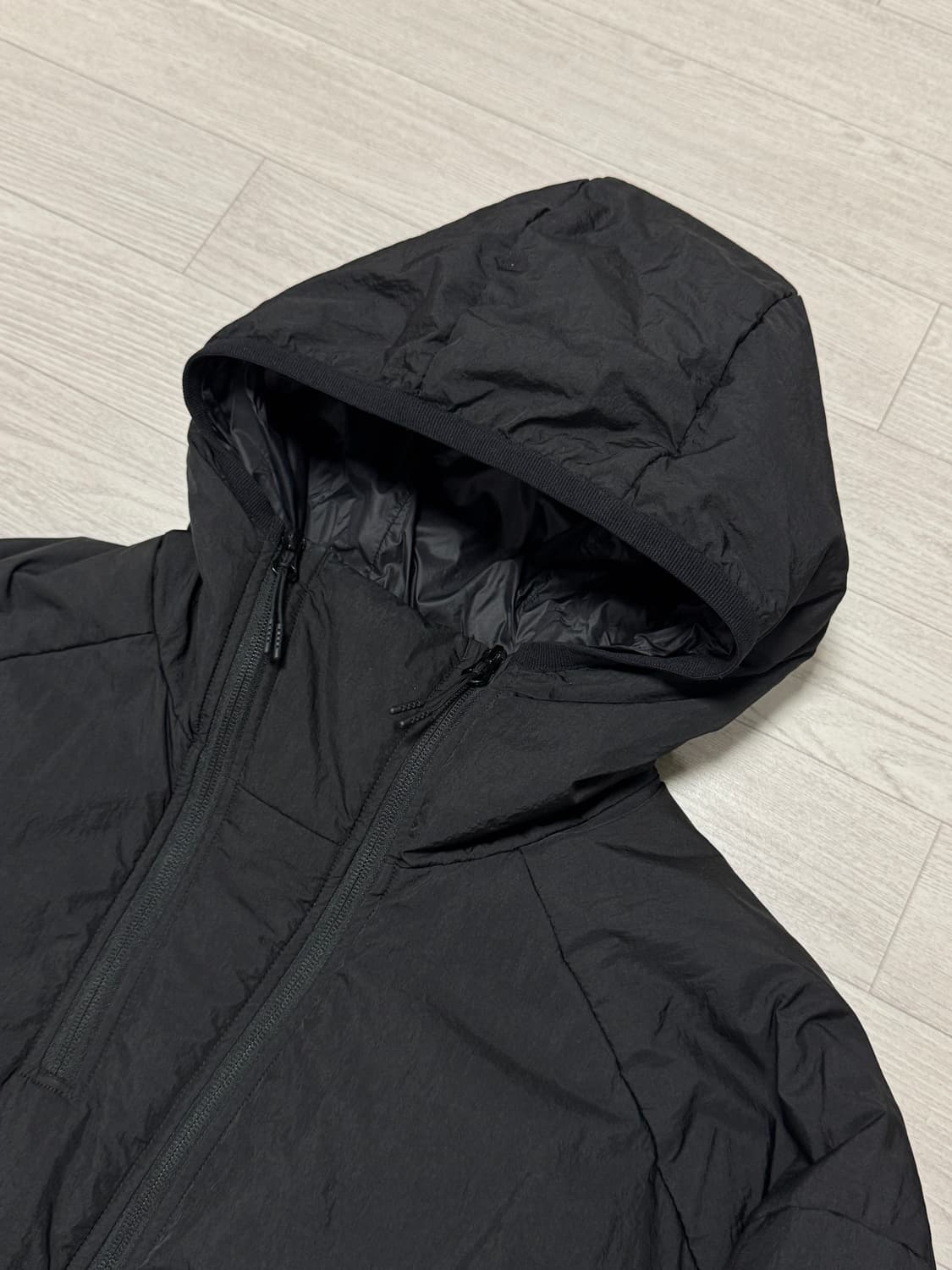 모이프 AW24 더블집 인슐레이티드 파카 블랙 1사이즈 상품이미지2