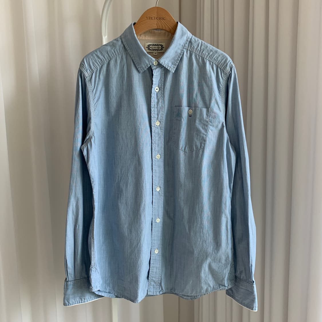 빈폴진스 BEANPOLE JEANS 빈티지 연청 셔츠 상품이미지2