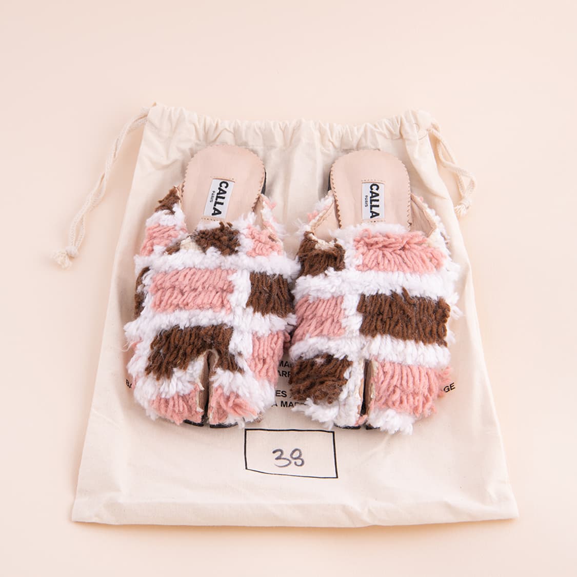 칼라 파리스 타비뮬 Calla Paris Tabi Mule 38 (8) 상품이미지4