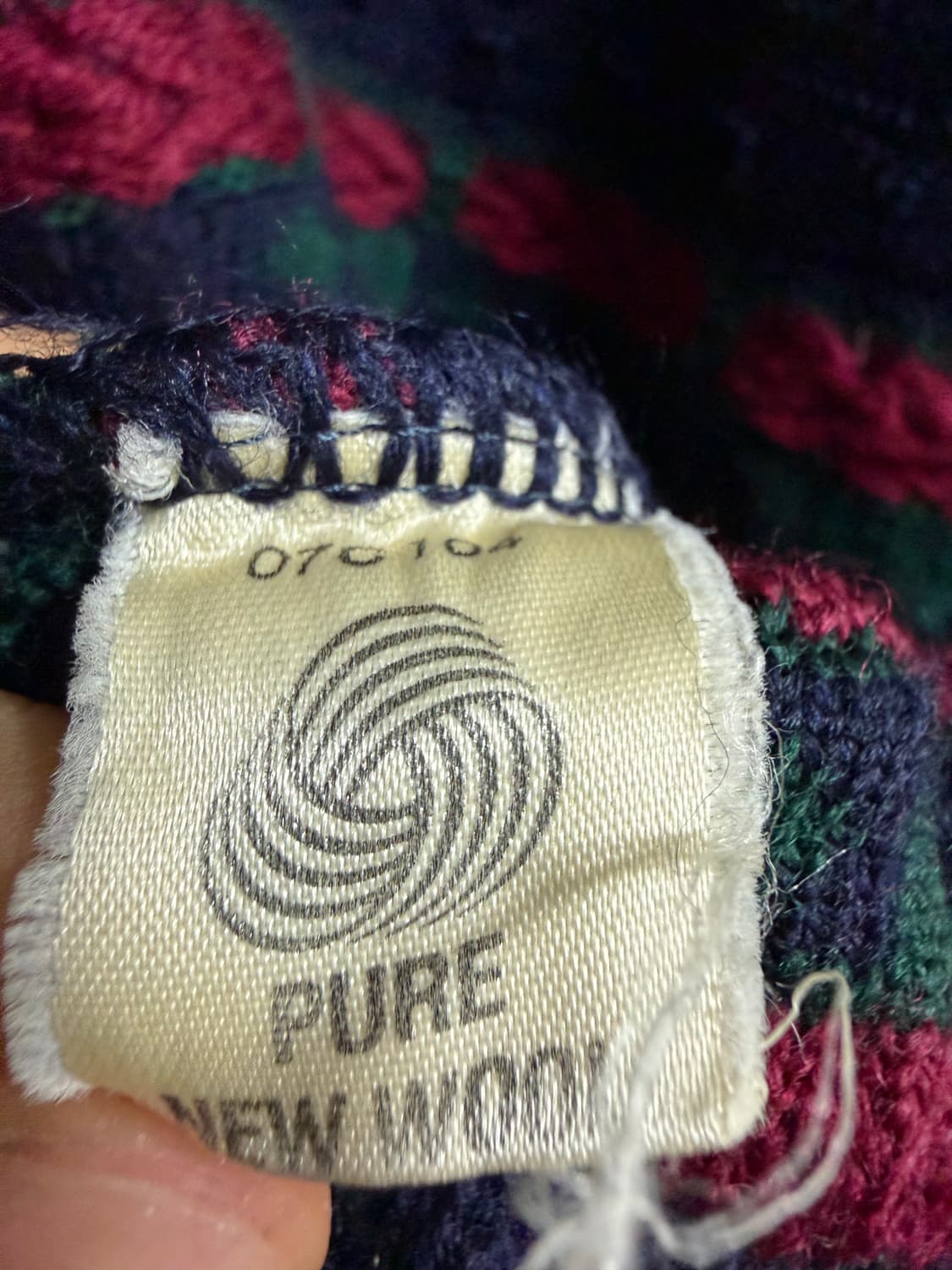 SUAVE 빈티지 오스트레일리아 메리노 울 니트 상품이미지6