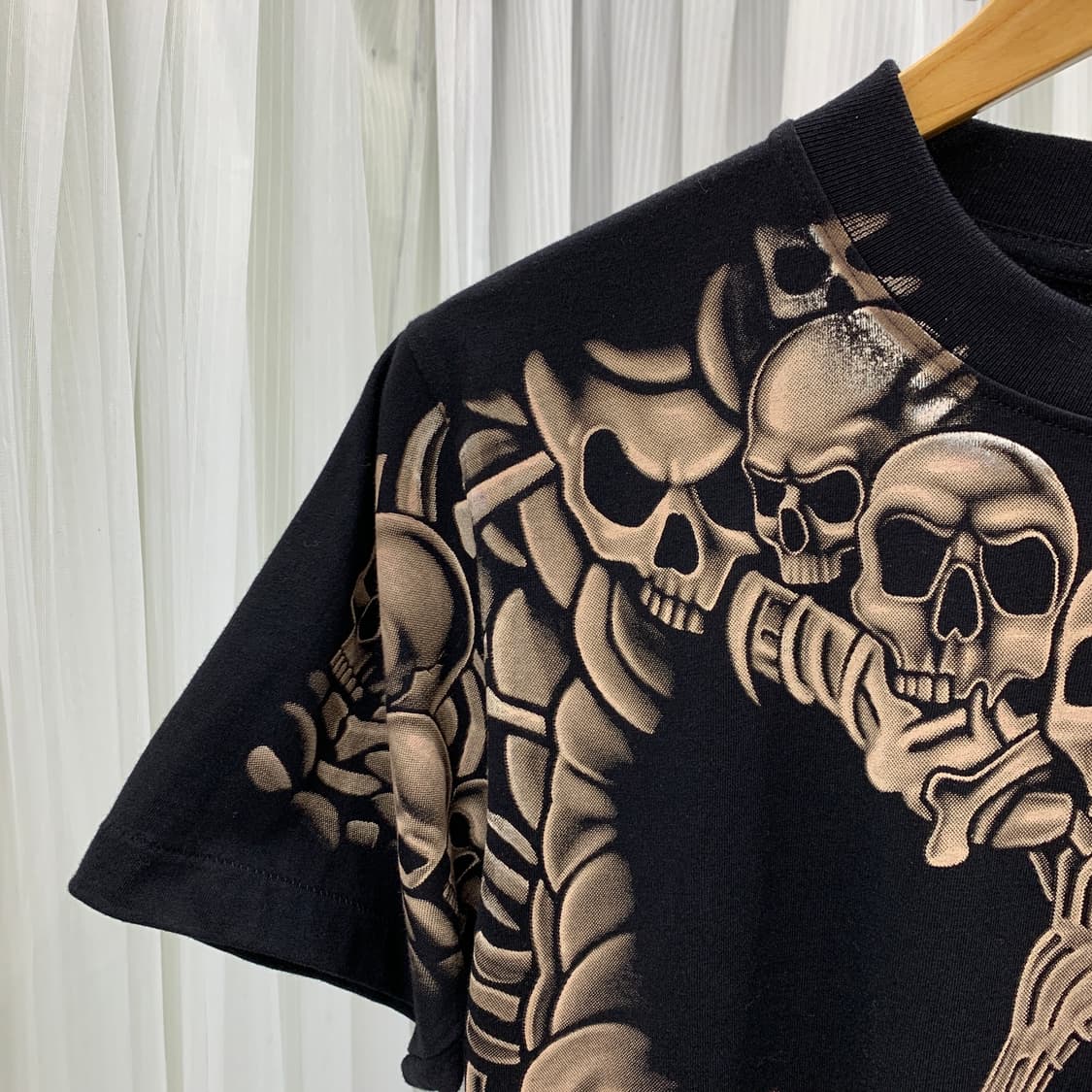 ROCK EAGLE 스컬 프린트 반팔 티셔츠 1691 상품이미지2