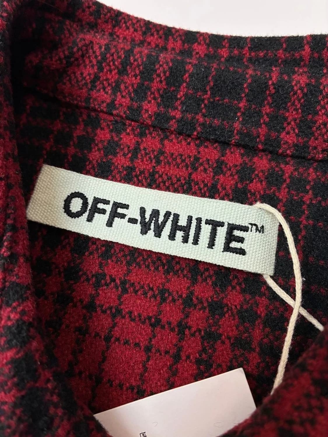 오프화이트 16FW 헤비울 플란넬 셔츠 PN5045 상품이미지7
