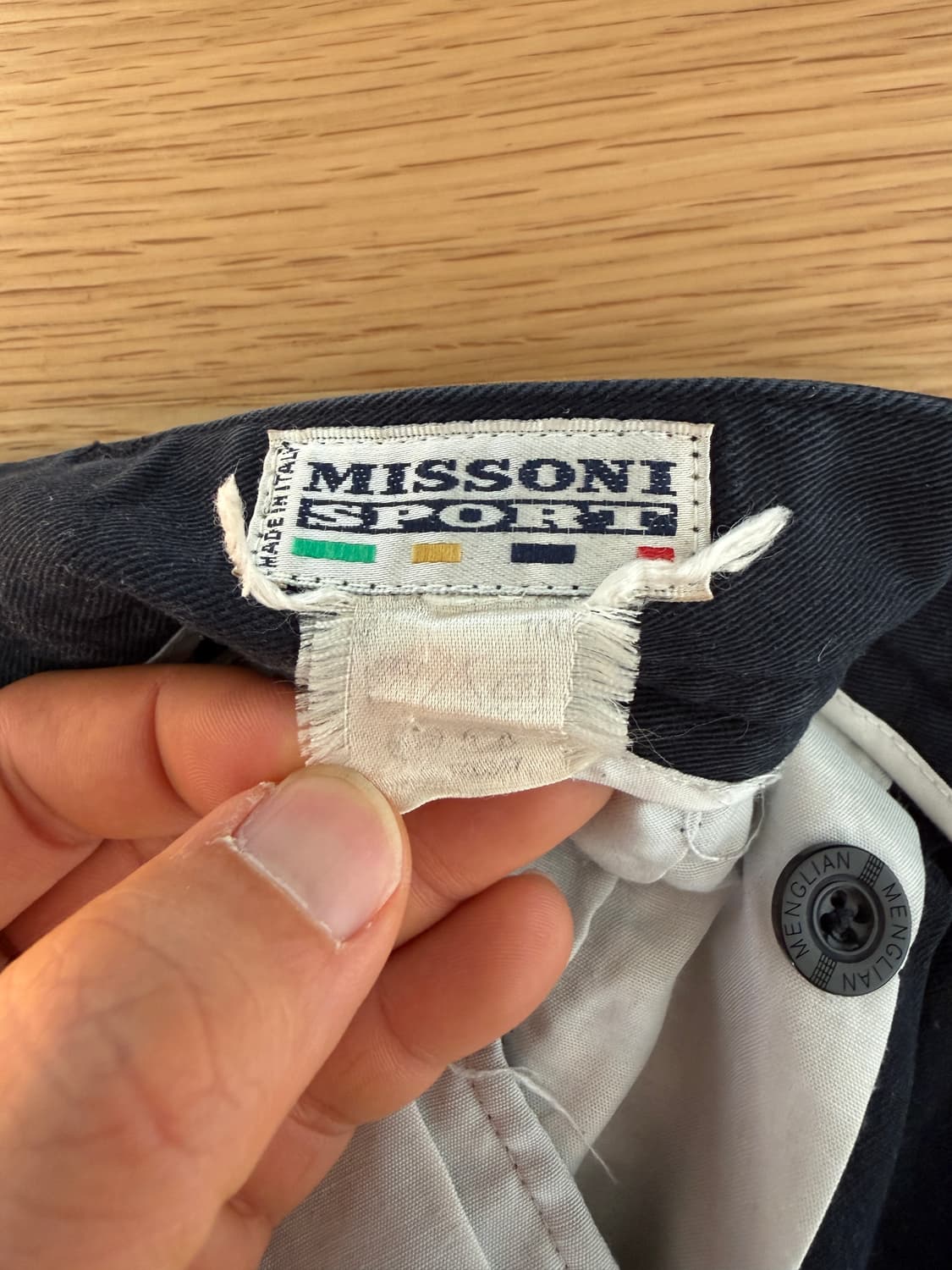 올드 미쏘니 스포츠(MISSONI SPORT) 코튼 팬츠 상품이미지5