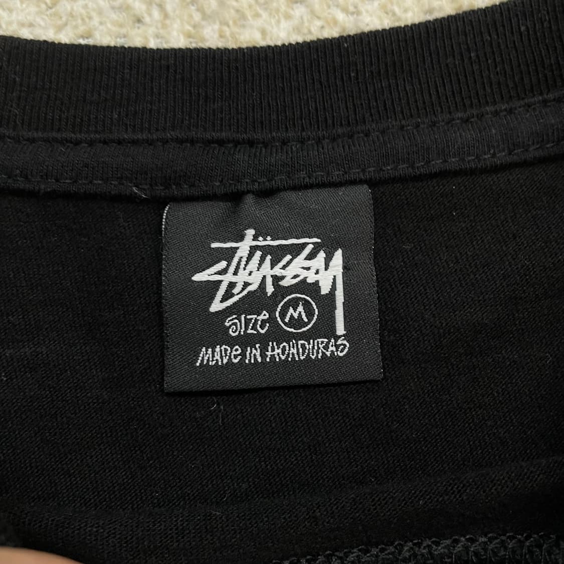 스투시 Stussy 베이직 로고 롱슬리브 블랙 상품이미지5
