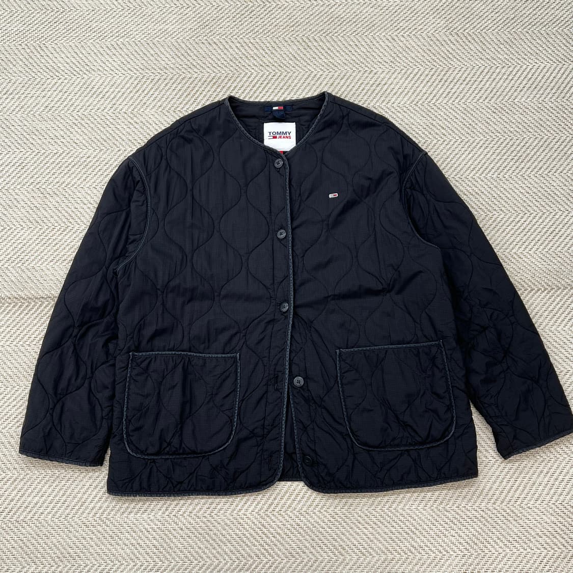 타미진스 퀼팅 바인딩 자켓 r2662 상품이미지1